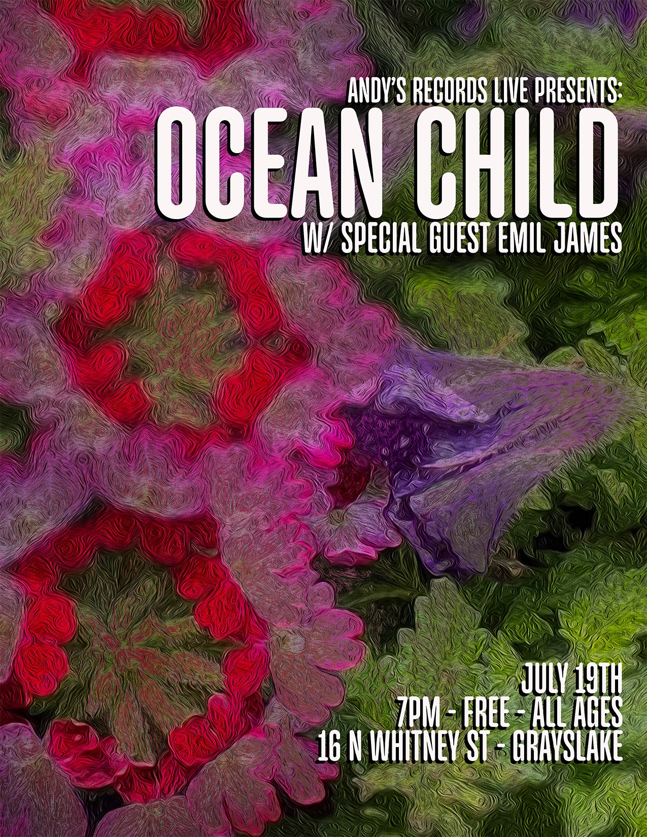 Andy's Records Live: Ocean Child and Emil James